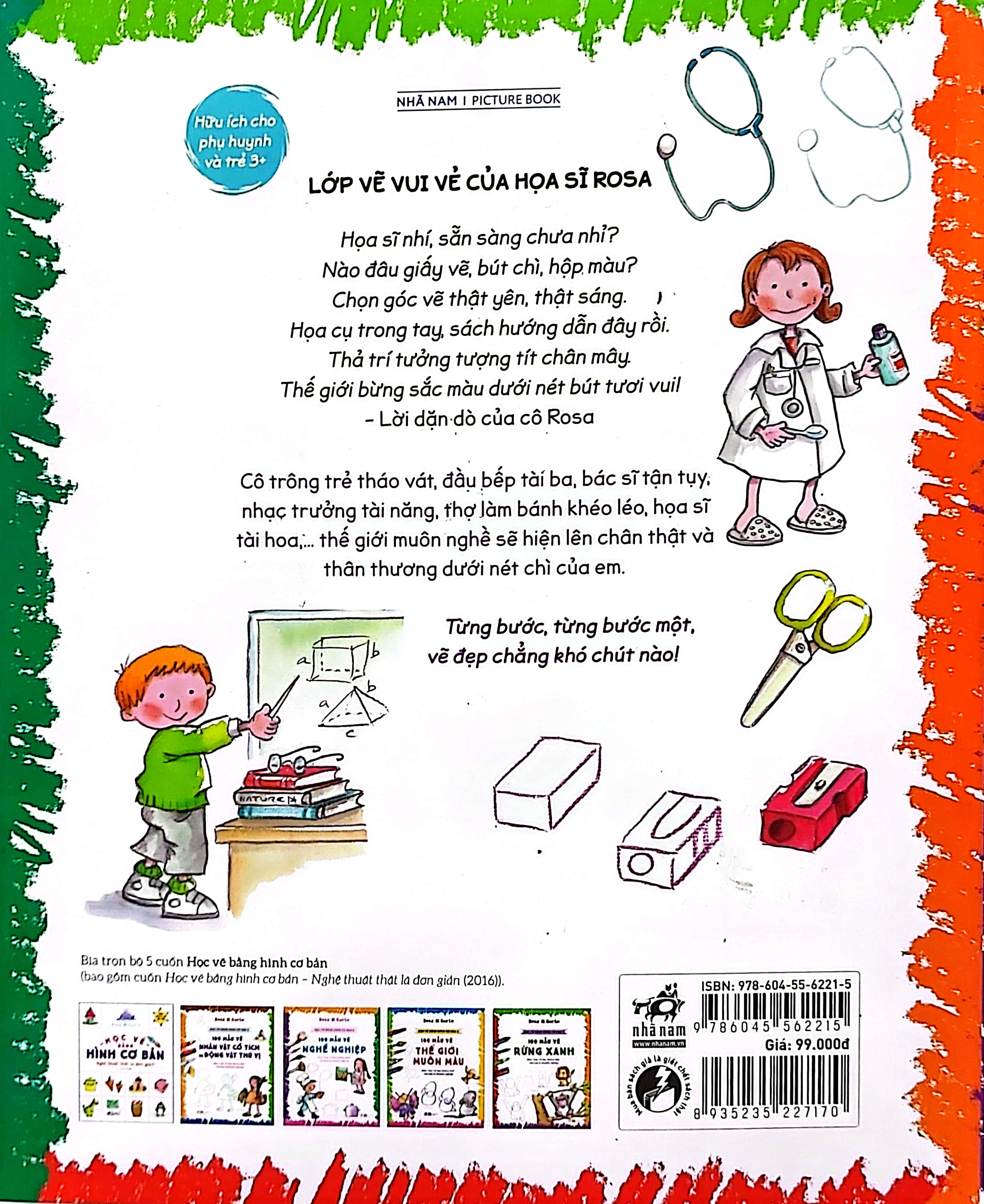 học vẽ bằng hình cơ bản 3 - 100 mẫu vẽ nghề nghiệp