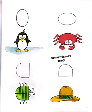 học vẽ bằng hình cơ bản - nghệ thuật thật là đơn giản