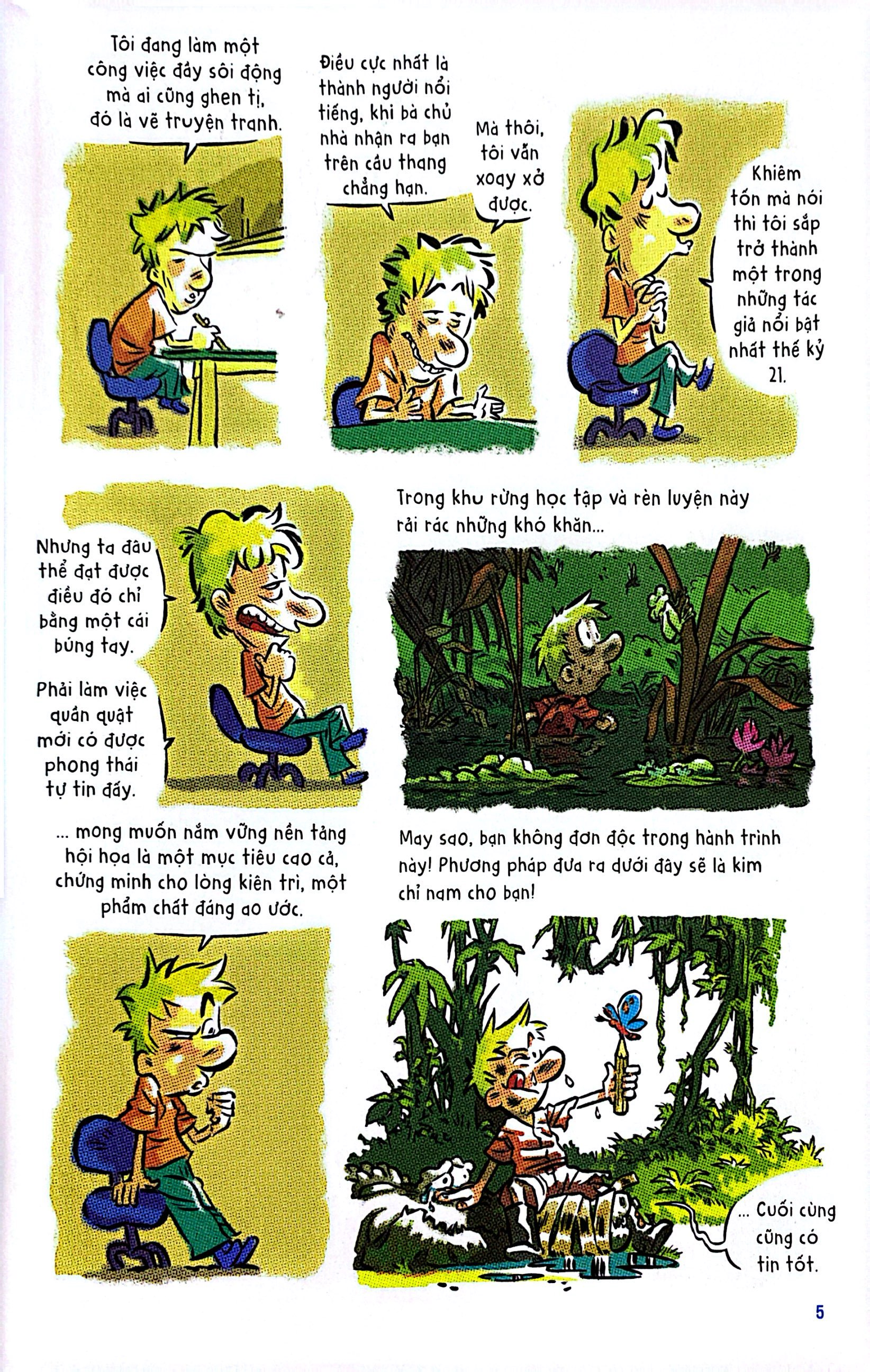 học vẽ nhân vật truyện tranh