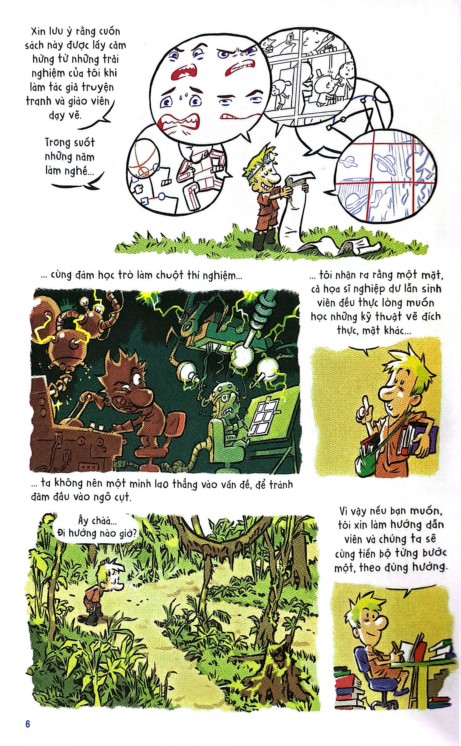 học vẽ nhân vật truyện tranh