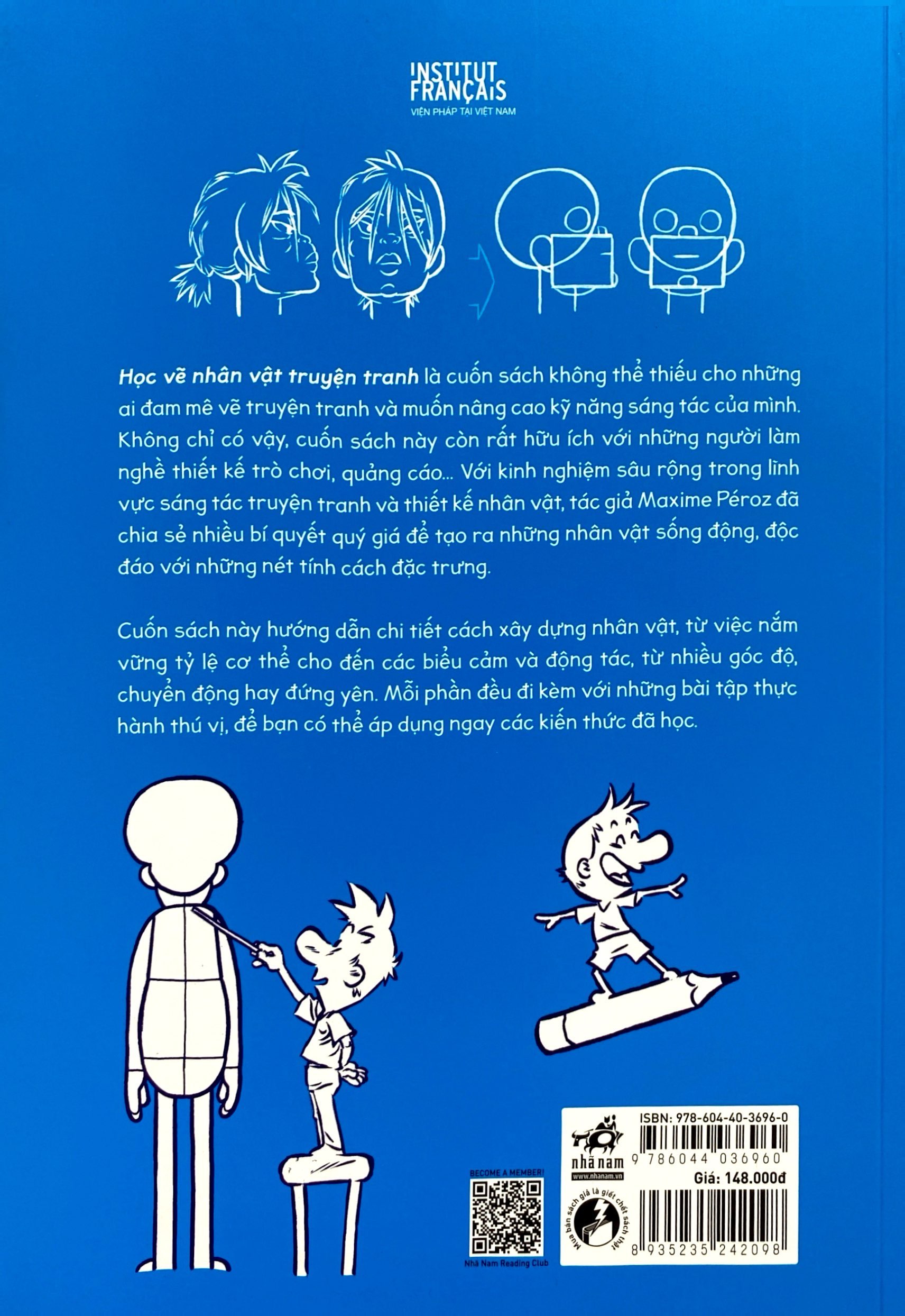 học vẽ nhân vật truyện tranh