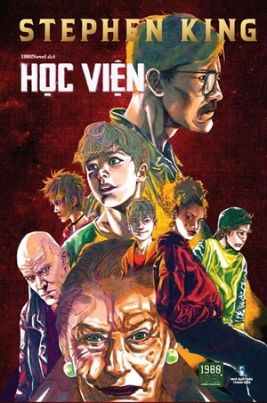 học viện - the institute - bản đặc biệt bìa cứng vân da, tên sách phủ nhũ + bản đồ + 03 postcard