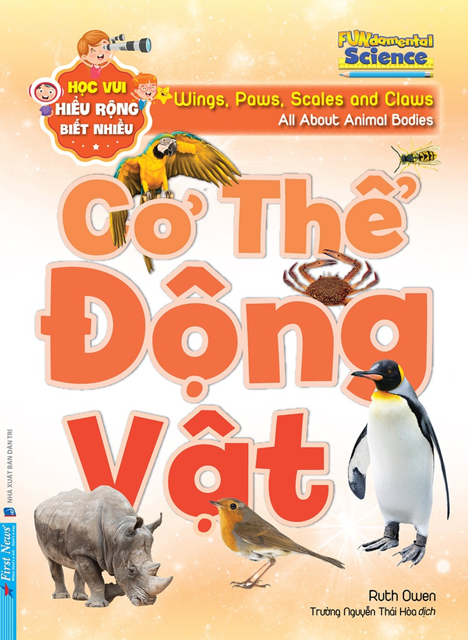 học vui hiểu rộng biết nhiều - cơ thể động vật