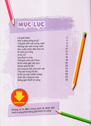 học vui hiểu rộng biết nhiều - sinh vật trú ẩn & săn mồi