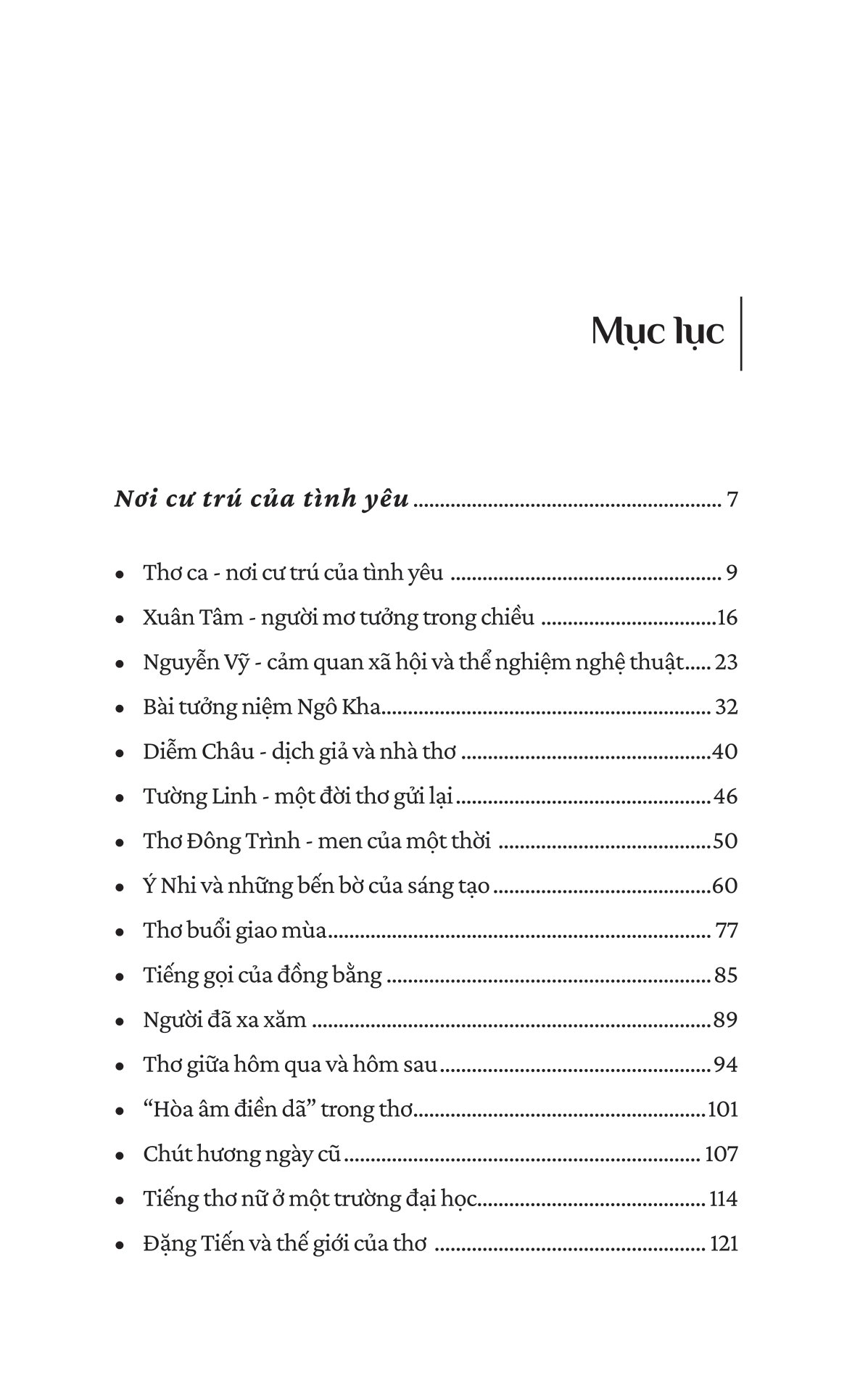 hồi âm từ phương nam