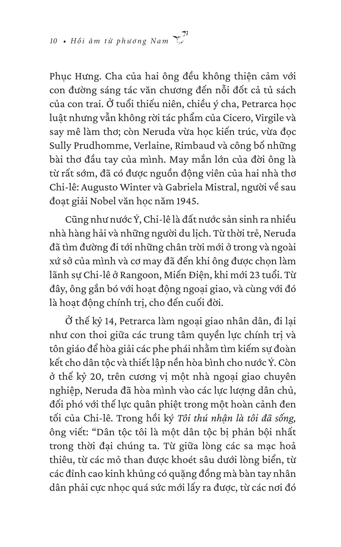 hồi âm từ phương nam