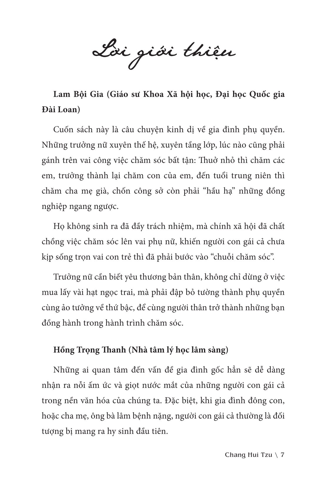 Hội Chứng Con Gái Cả