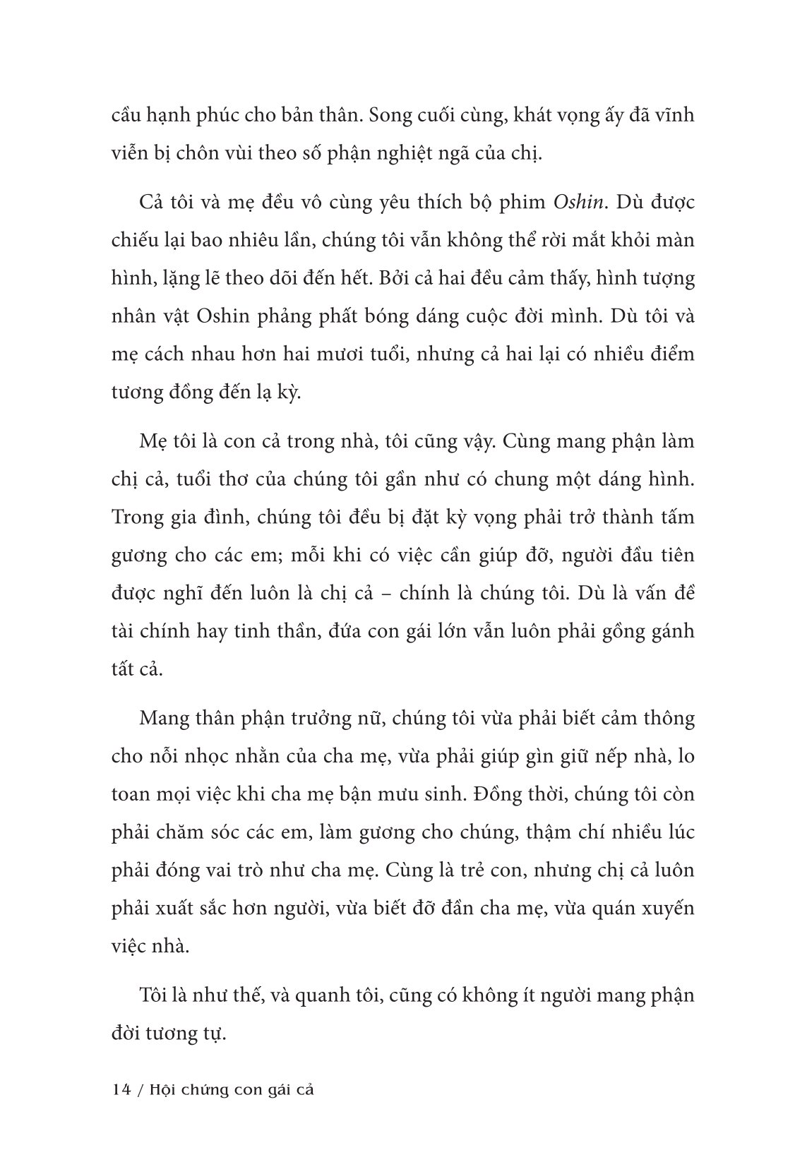 Hội Chứng Con Gái Cả