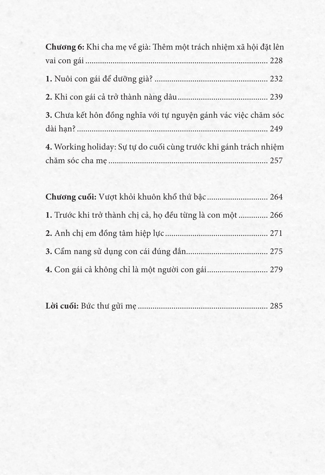 Hội Chứng Con Gái Cả