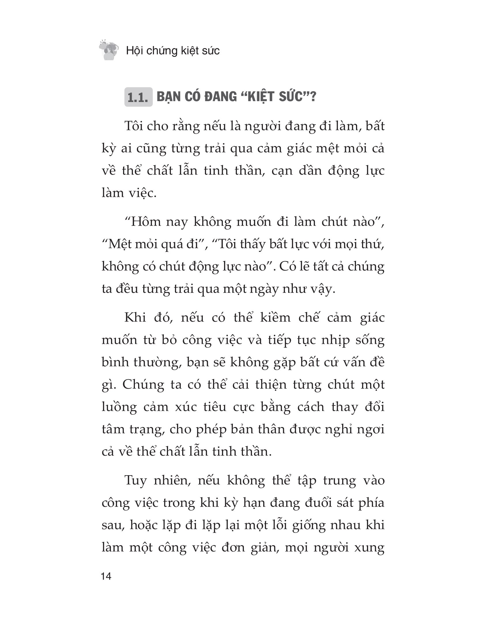 hội chứng kiệt sức