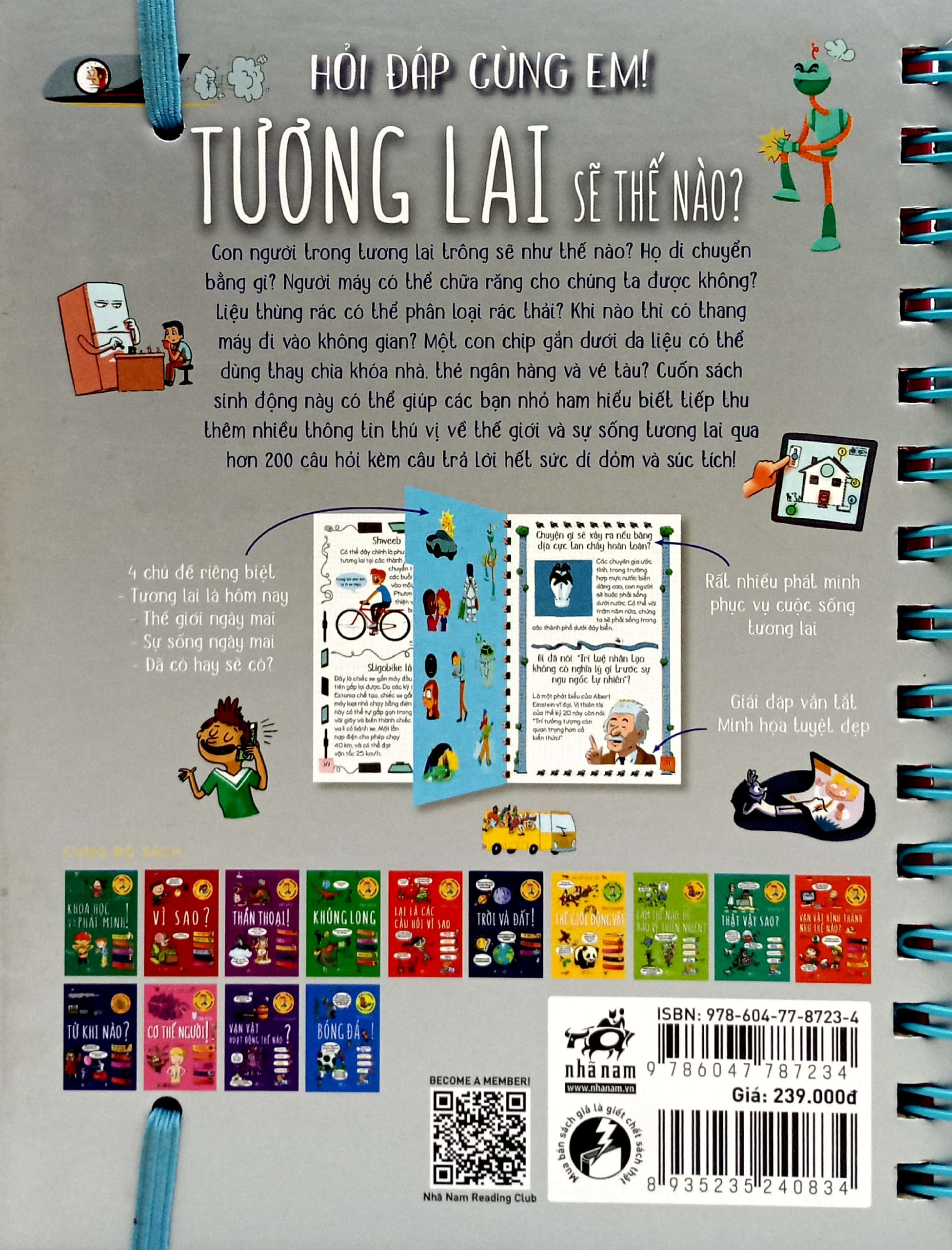 hỏi đáp cùng em - tương lai sẽ thế nào? - bìa cứng