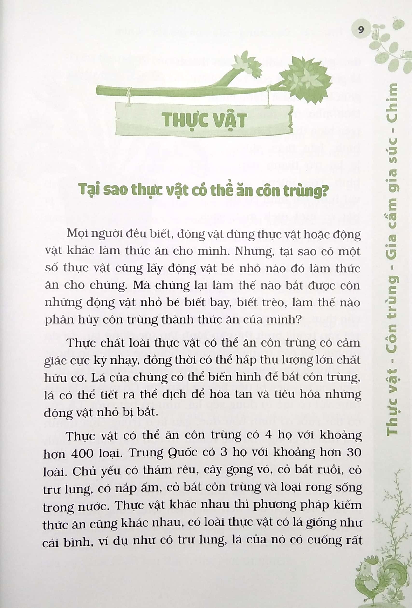 hỏi đáp khoa học - đọc ít nhất - hiểu nhiều nhất - 10 vạn câu hỏi vì sao? thực vật ,côn trùng, gia cầm gia súc, chim (tái bản)