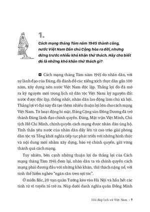 hỏi đáp lịch sử việt nam - tập 7 - cuộc kháng chiến chống pháp lần thứ hai (1945-1954)