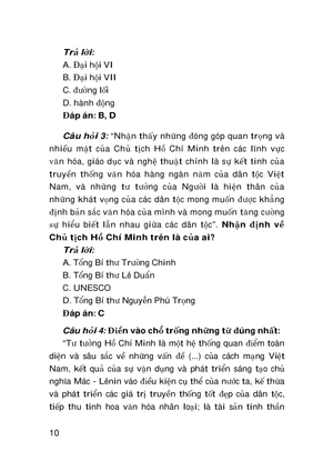 hỏi - đáp môn tư tưởng hồ chí minh