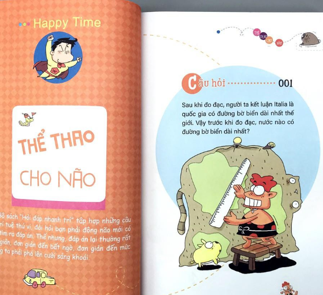 hỏi đáp nhanh trí - thể thao cho não