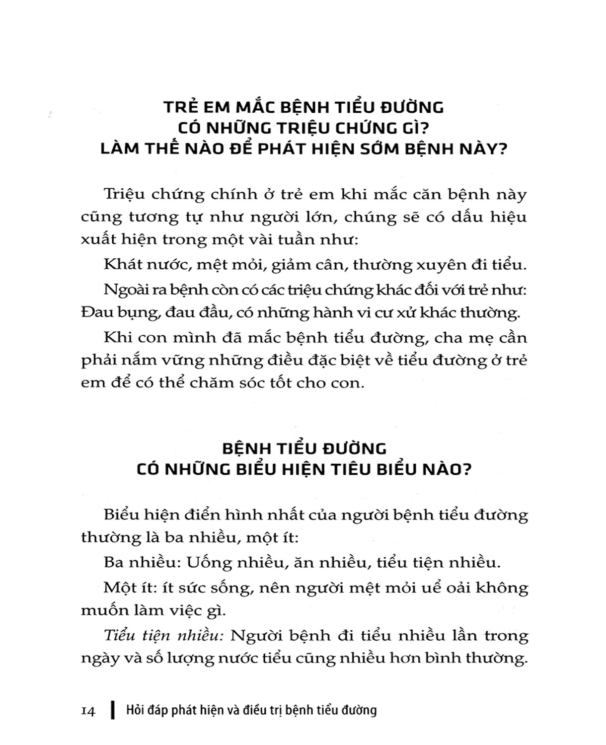 hỏi - đáp phát hiện và điều trị bệnh tiểu đường (tái bản 2020)