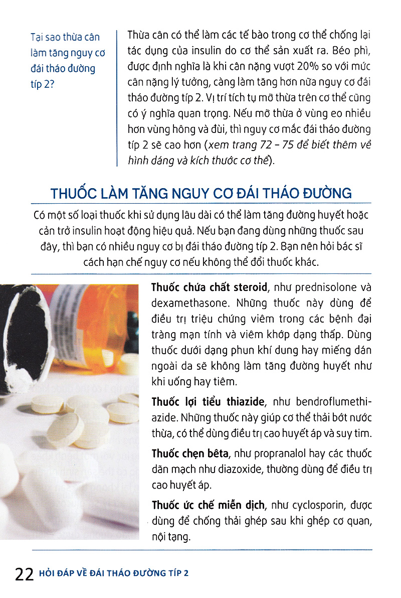 hỏi đáp về đái tháo đường típ 2