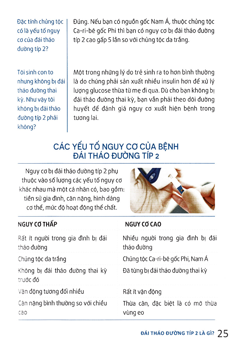 hỏi đáp về đái tháo đường típ 2
