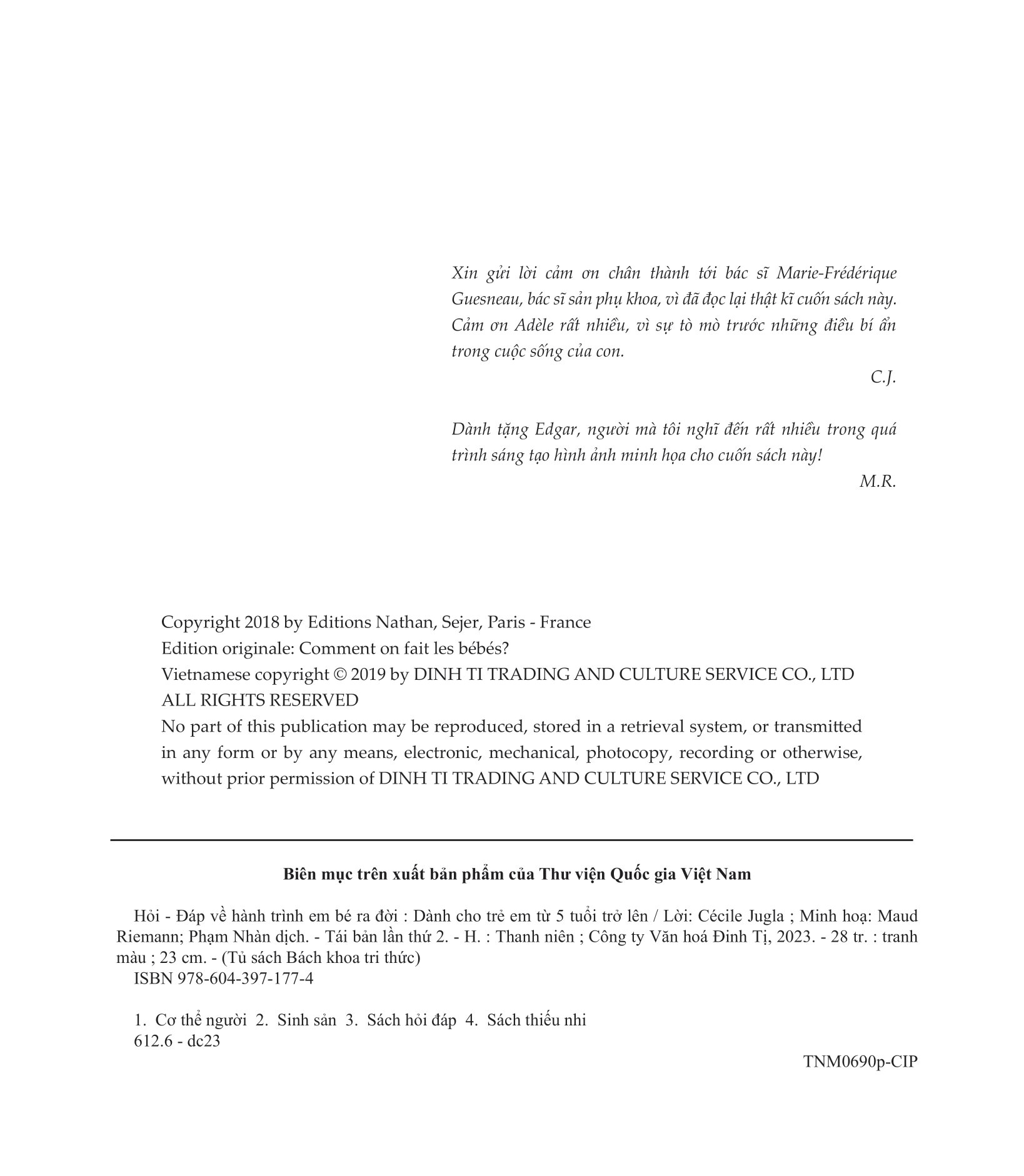 hỏi - đáp về hành trình em bé ra đời