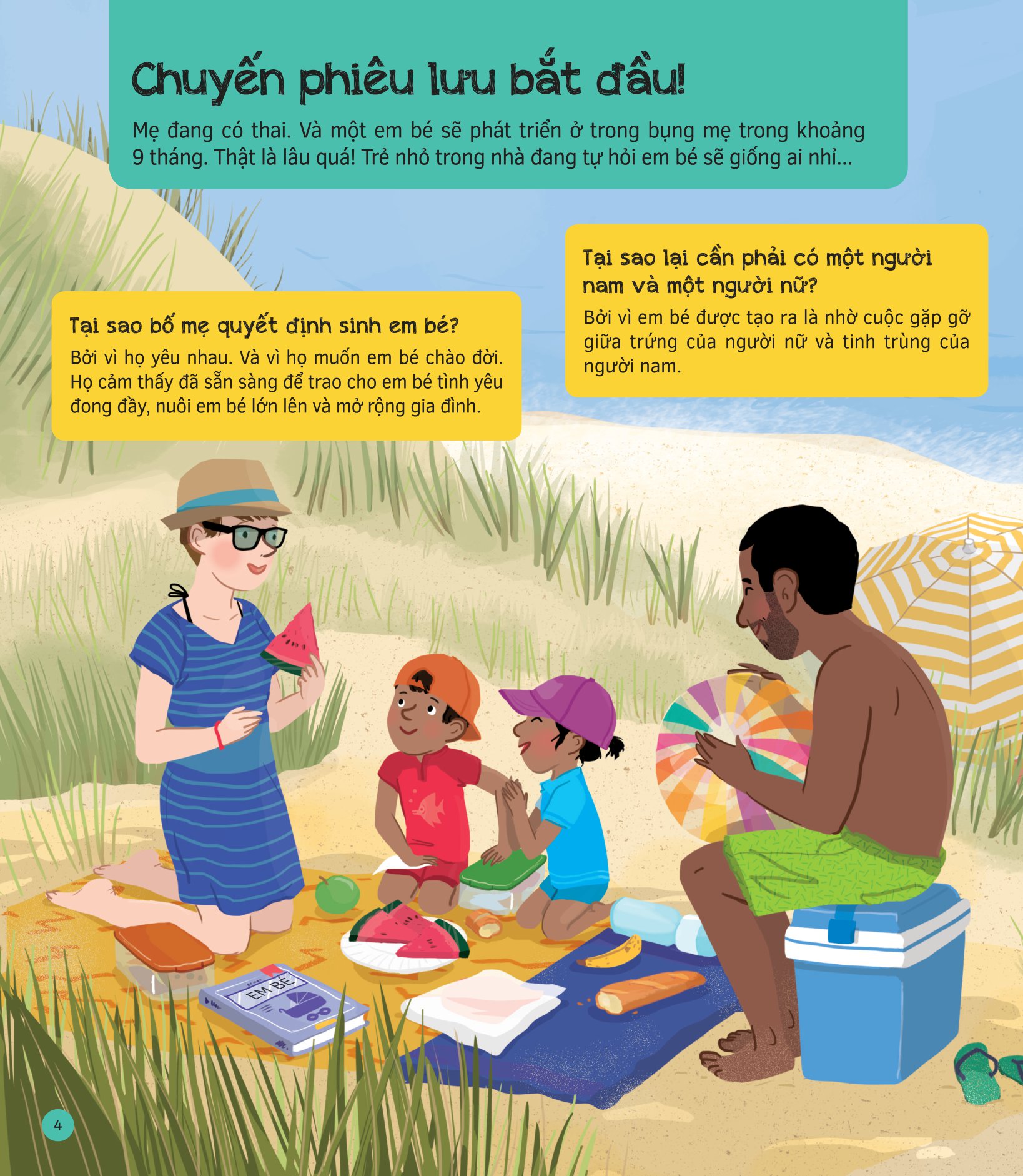 hỏi - đáp về hành trình em bé ra đời