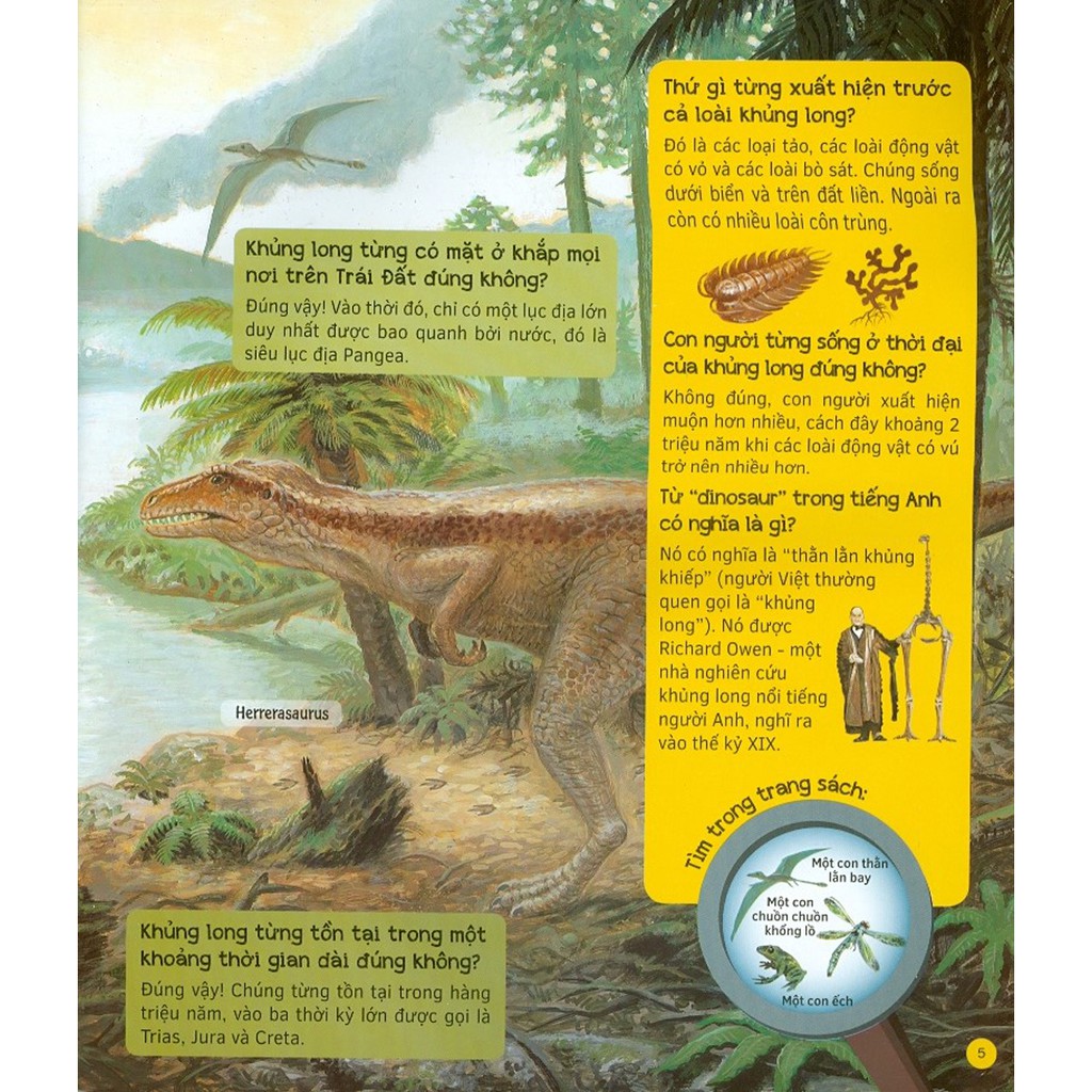 hỏi - đáp về thế giới khủng long