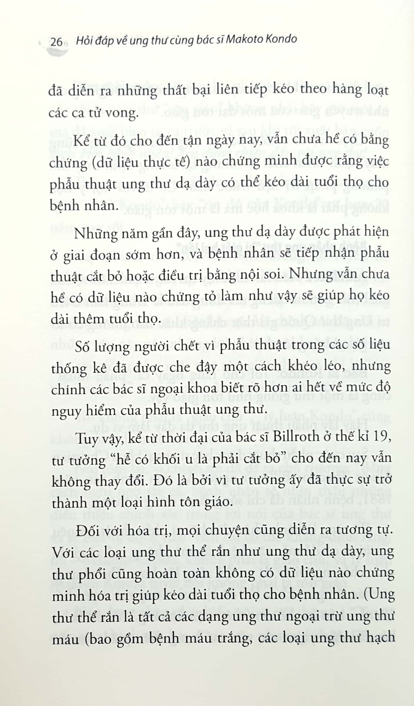 hỏi đáp về ung thư cùng bác sỹ makoto kondo