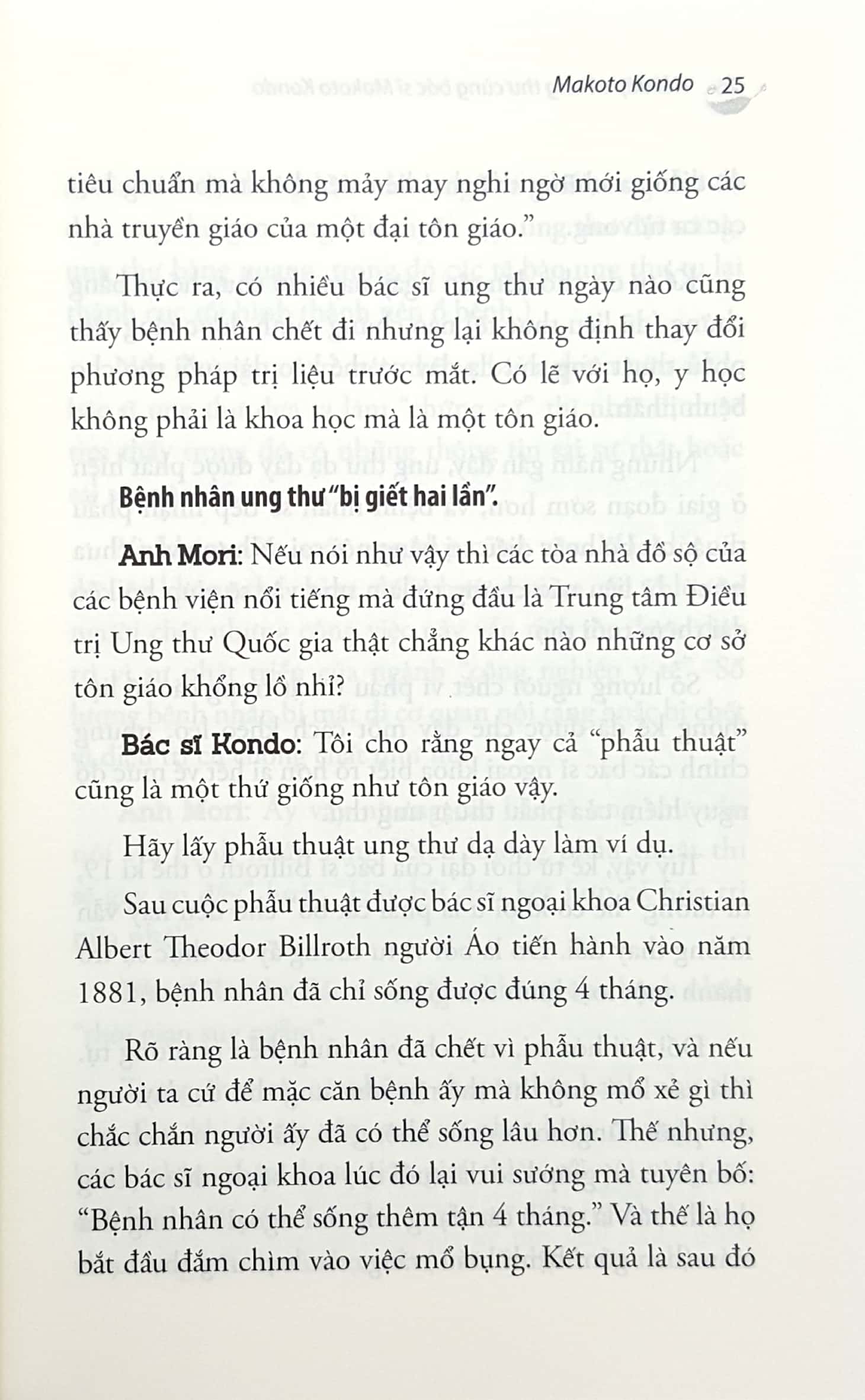 hỏi đáp về ung thư cùng bác sỹ makoto kondo
