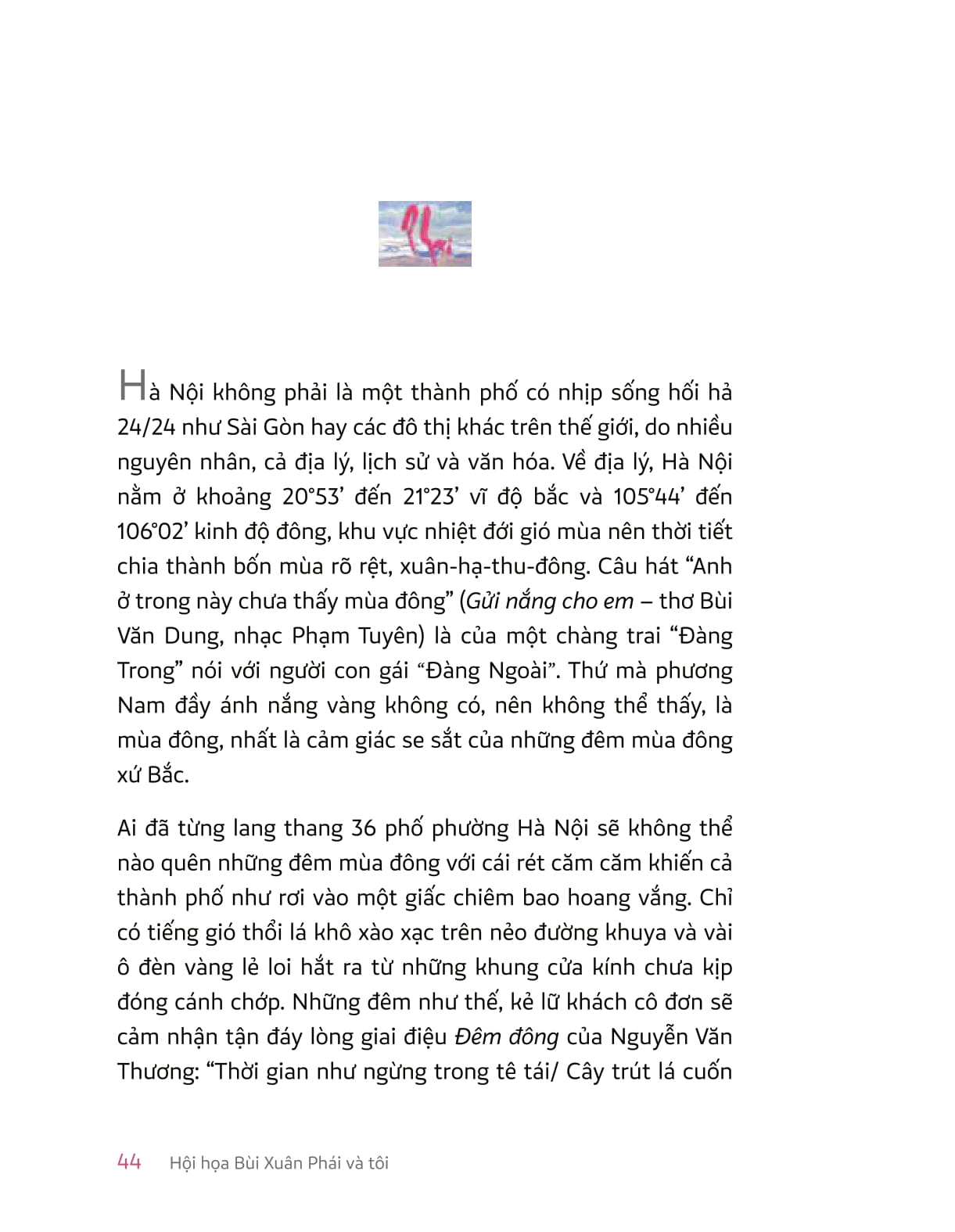 hội họa bùi xuân phái và tôi