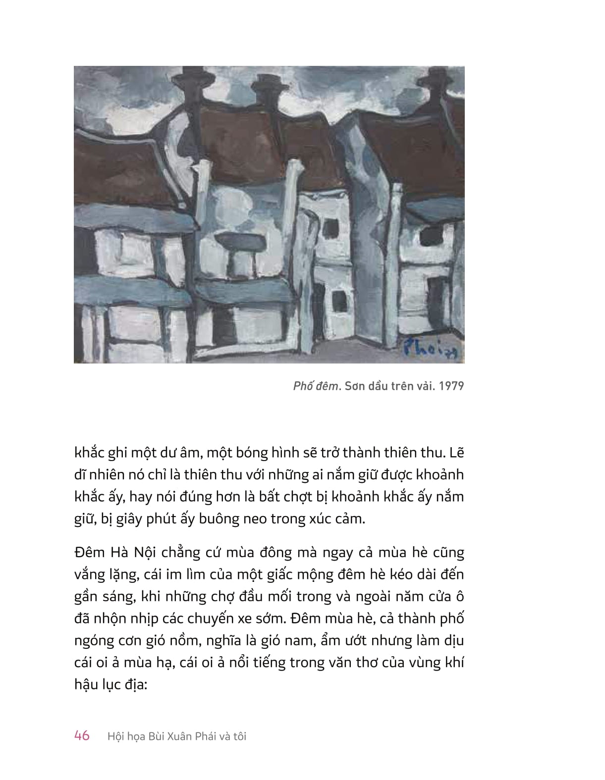 hội họa bùi xuân phái và tôi