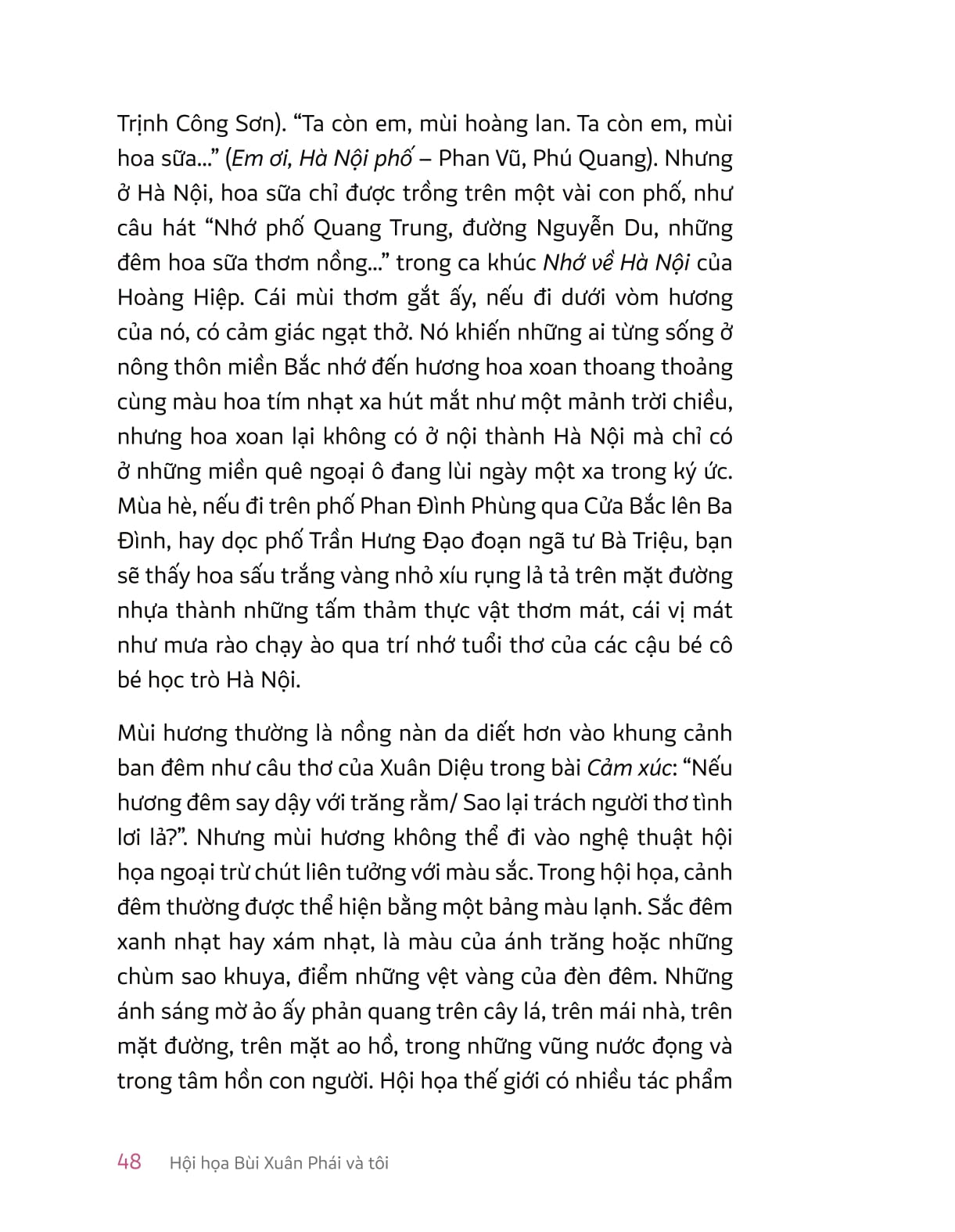 hội họa bùi xuân phái và tôi