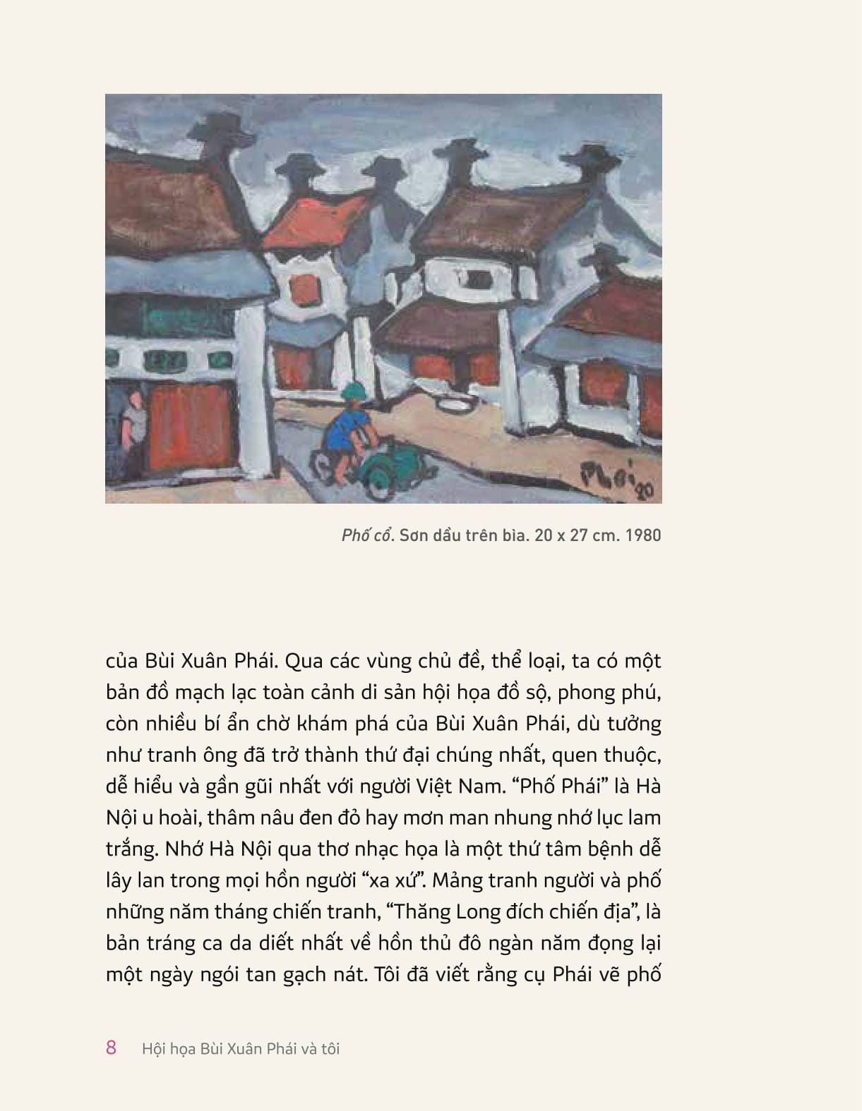 hội họa bùi xuân phái và tôi