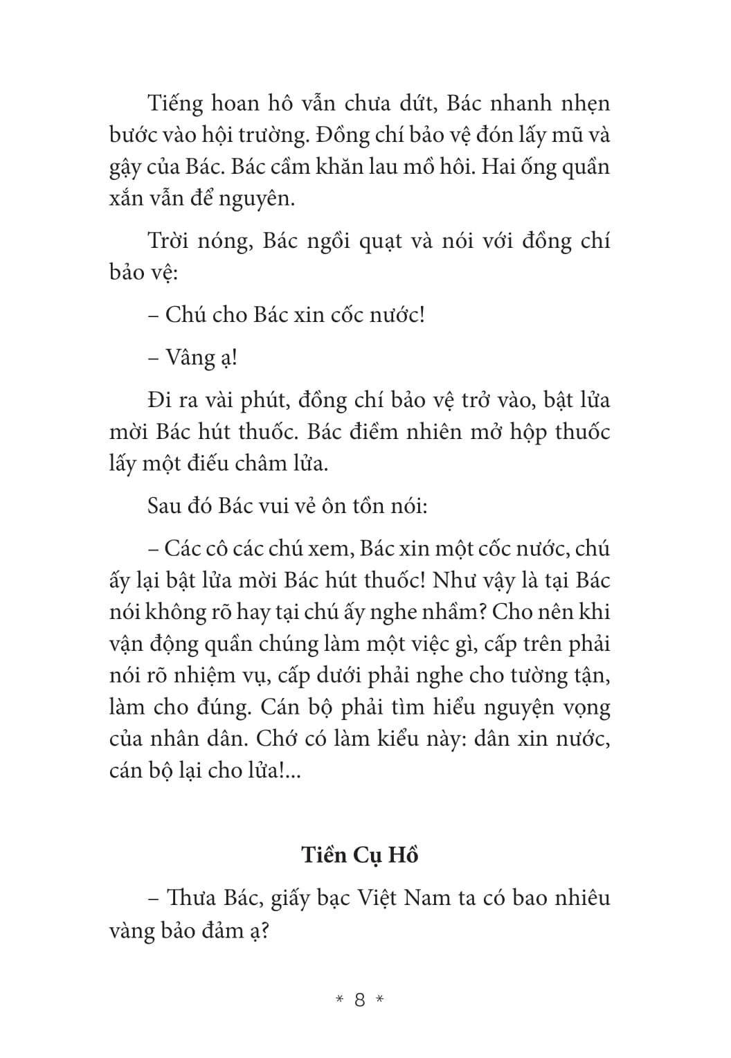 hồi kí về bác hồ - mãi nhớ ơn người
