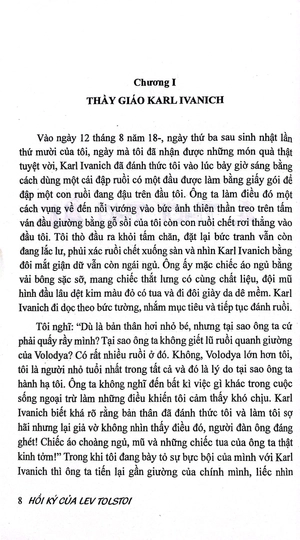 hồi ký của lev tolstoi