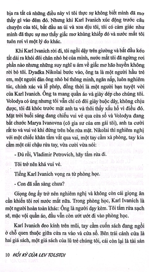 hồi ký của lev tolstoi