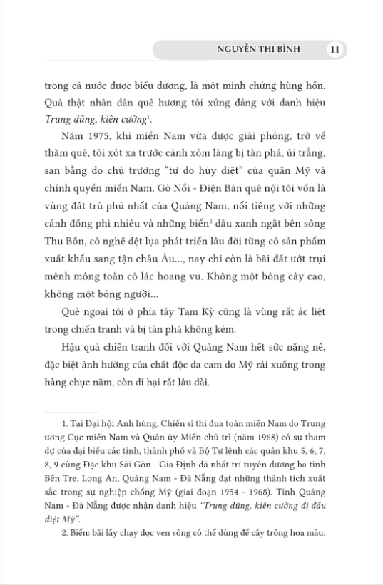 Hoi Ky Nguyen Thi Binh - Gia Dinh, Ban Be Va Dat Nuoc - Bia Cung