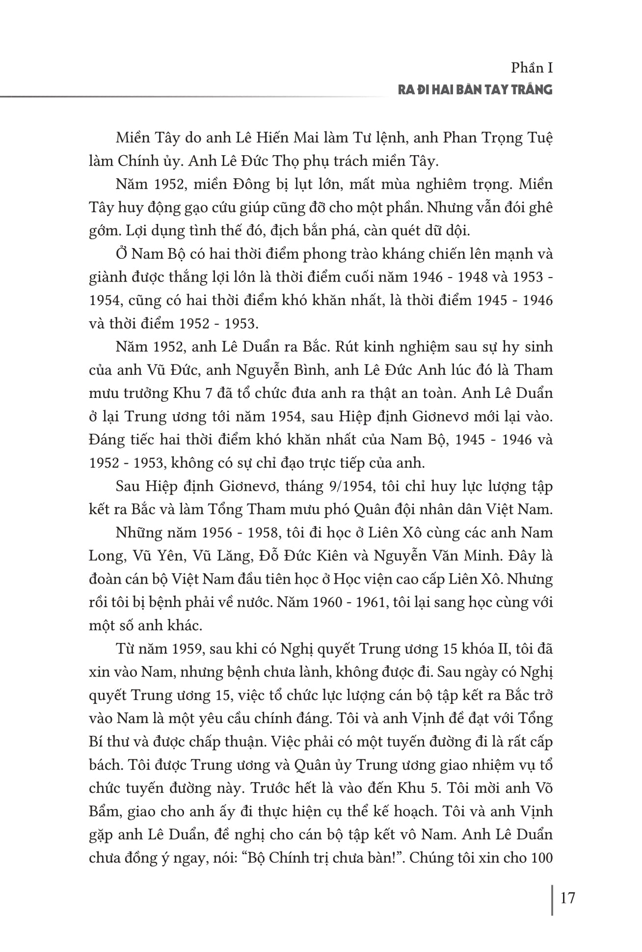 Hoi Ky Thuong Tuong Tran Van Tra - Hanh Trinh Tu “Ra Di Hai Ban Tay Trang” Den “Tro Ve Mot Dai Giang San” Va Nhung Trang Ban Thao Con Dang Do