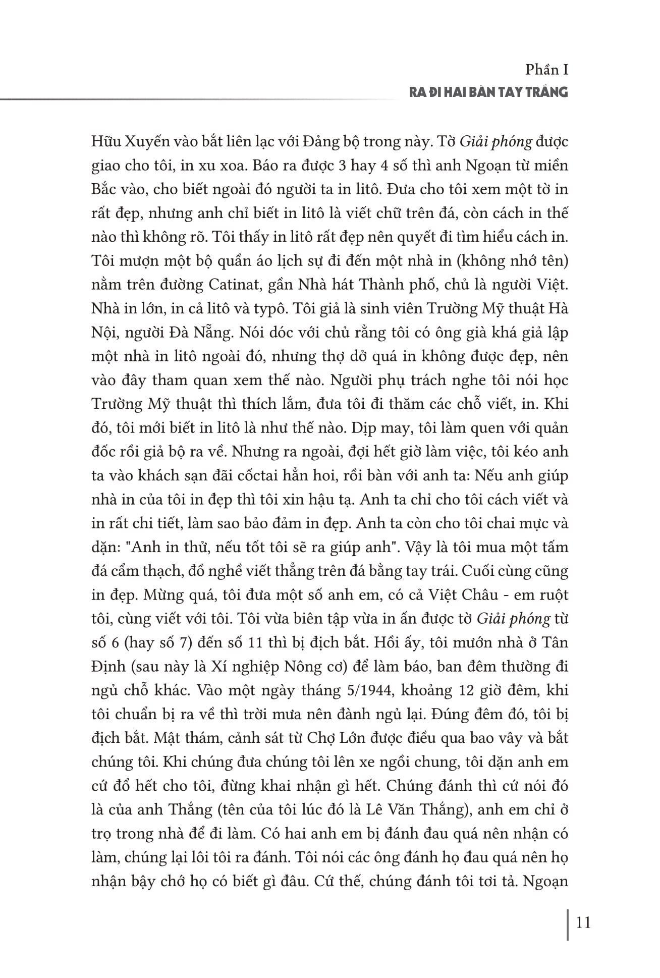 Hoi Ky Thuong Tuong Tran Van Tra - Hanh Trinh Tu “Ra Di Hai Ban Tay Trang” Den “Tro Ve Mot Dai Giang San” Va Nhung Trang Ban Thao Con Dang Do