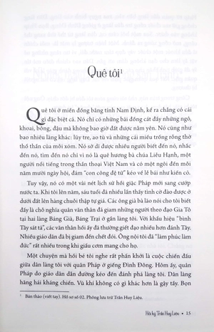 hồi ký trần huy liệu