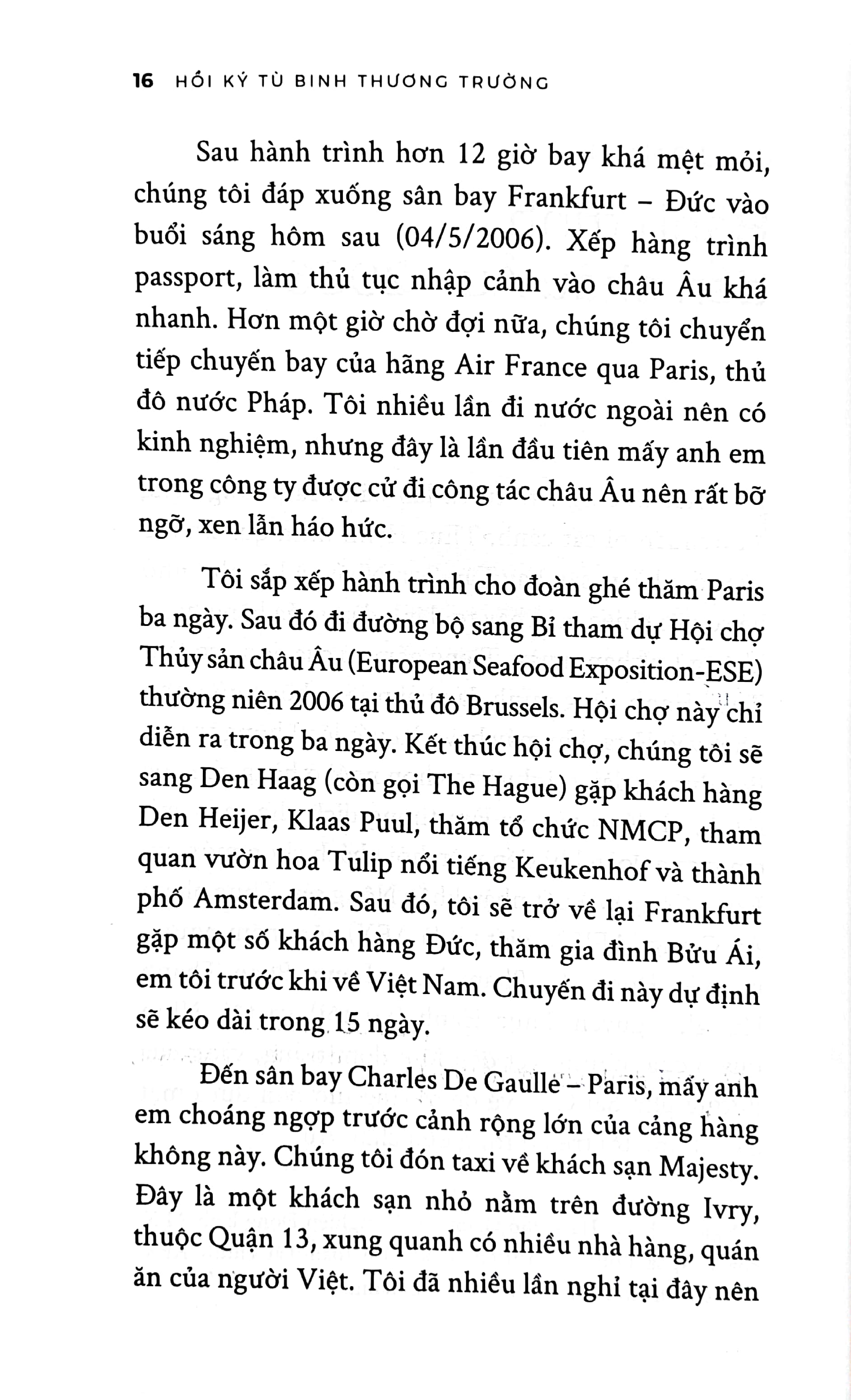 hồi ký tù binh thương trường