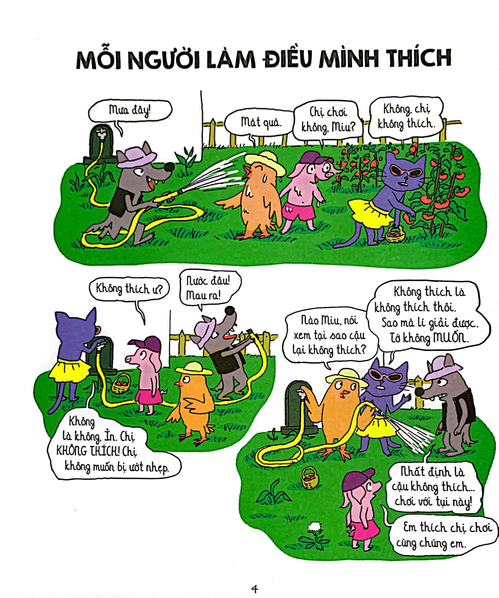 hội lí sự cắc cớ - như cá gặp nước