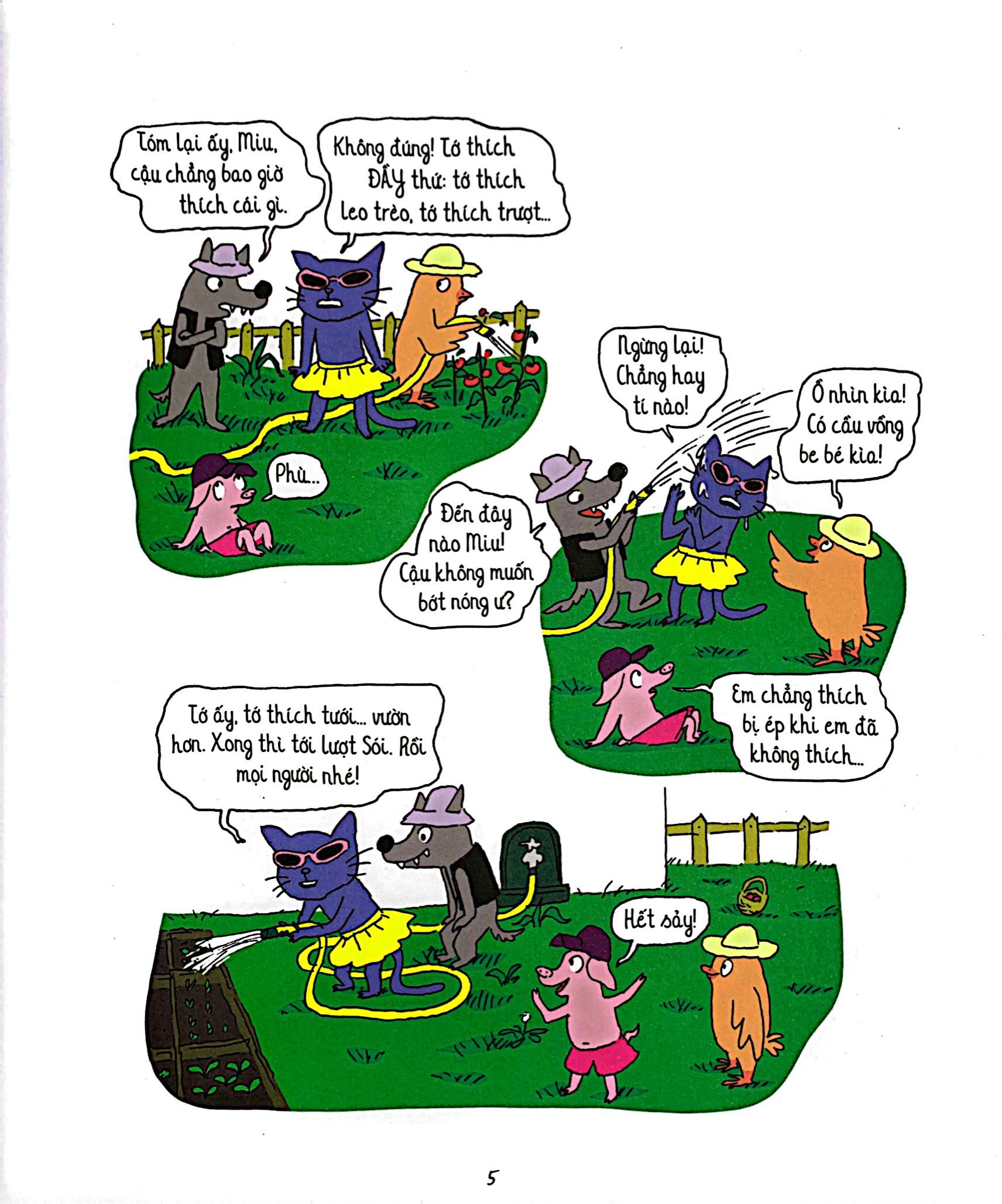 hội lí sự cắc cớ - như cá gặp nước