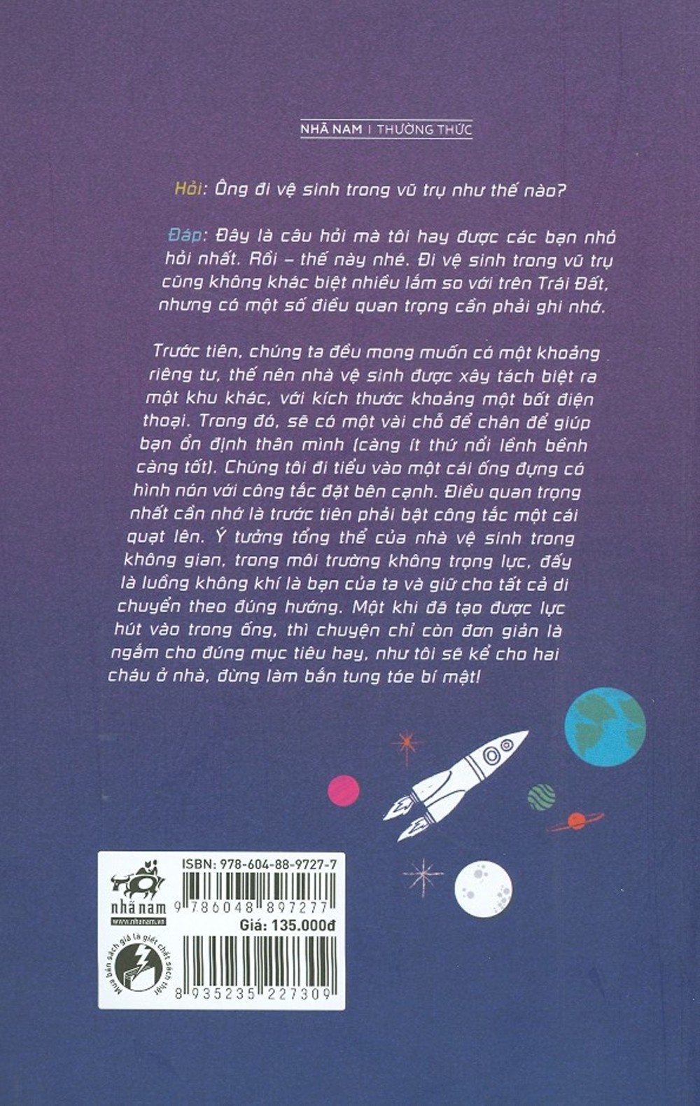 hỏi một phi hành gia