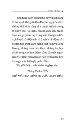 hội nghị geneve về đông dương năm 1954