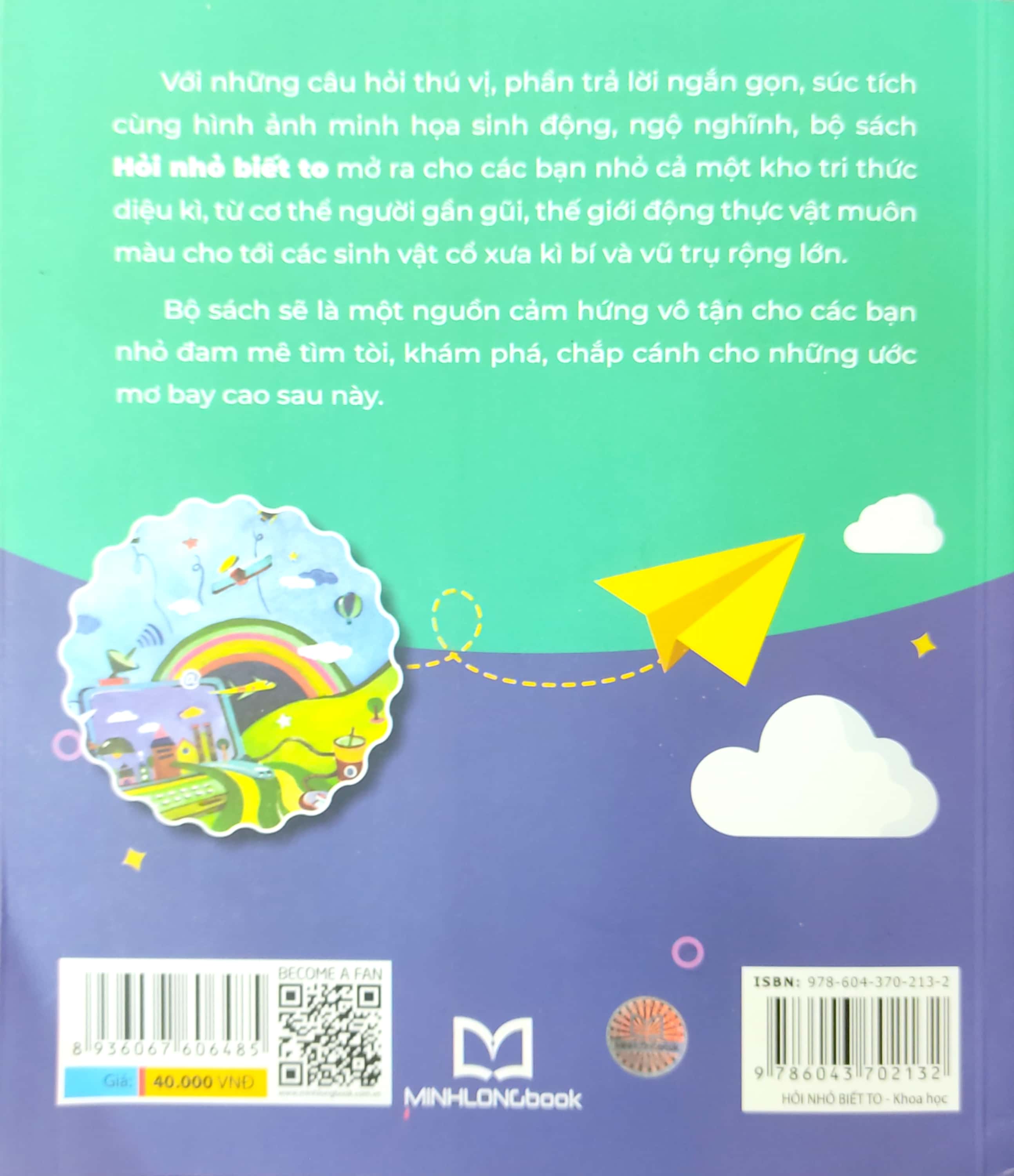 hỏi nhỏ biết to - khoa học (tái bản 2022)