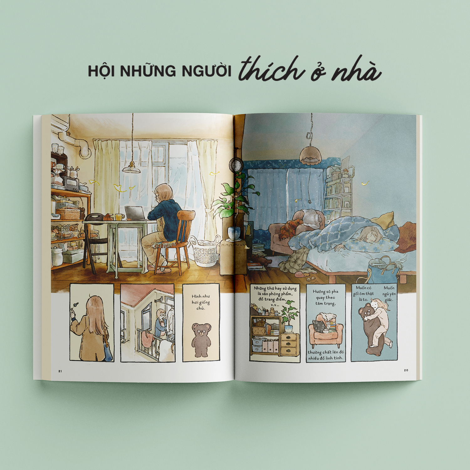 Hoi Nhung Nguoi Thich O Nha - Tang Kem Bookmark