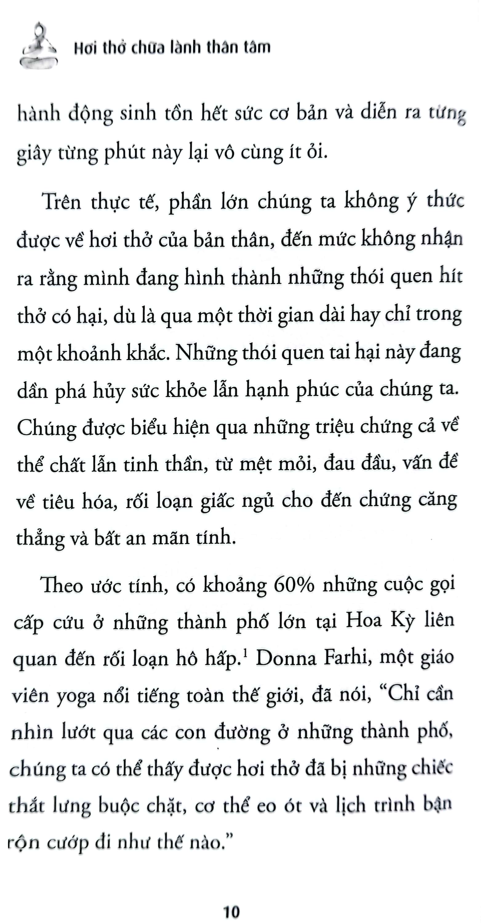 hơi thở chữa lành thân tâm