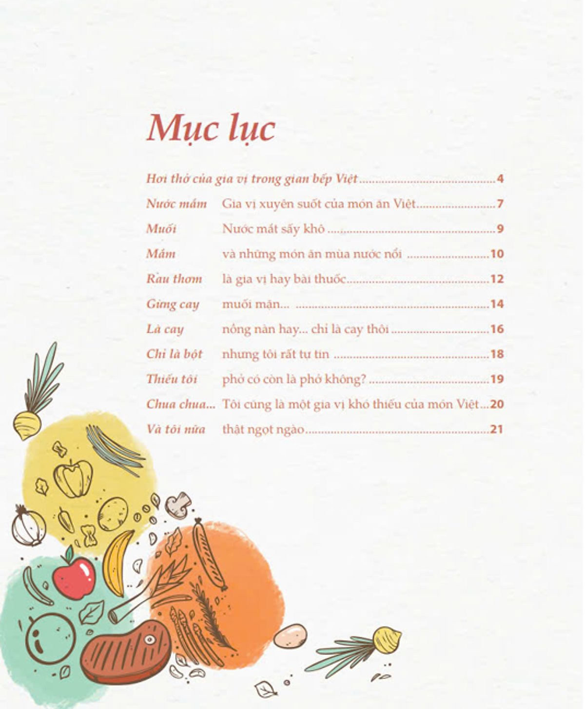 hơi thở của gia vị trong gian bếp việt