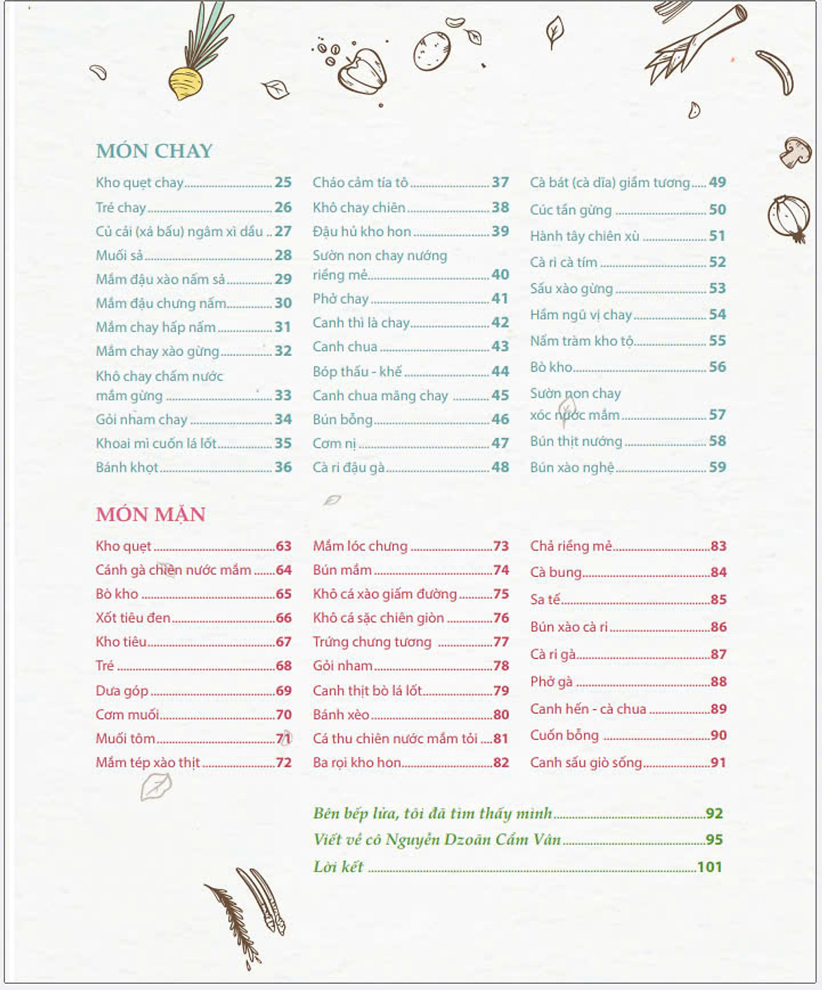 hơi thở của gia vị trong gian bếp việt