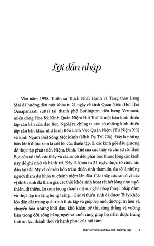 hơi thở nuôi dưỡng hơi thở trị liệu (tái bản 2023)