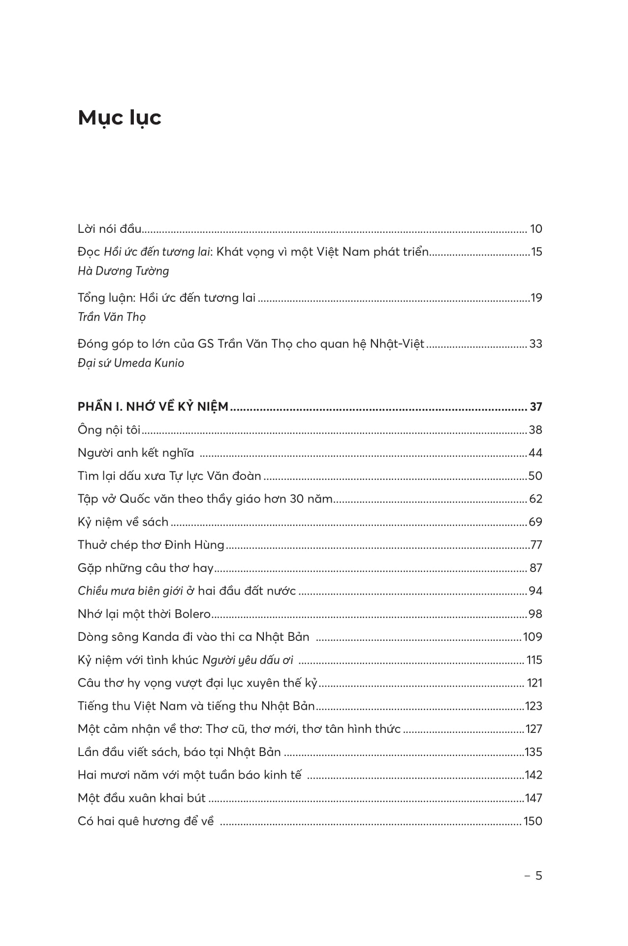 Hoi Uc Den Tuong Lai - Suy Ngam Ve Van Hoa, Giao Duc Va Con Duong Phat Trien Cua Viet Nam